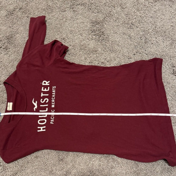 Red Hollister Long Sleeve (M) - Picture 9 of 9